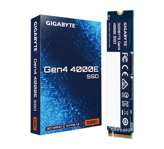 GIGABYTE GEN4 4000E M.2 500GB SSD – Drives - SSD | ACP Online