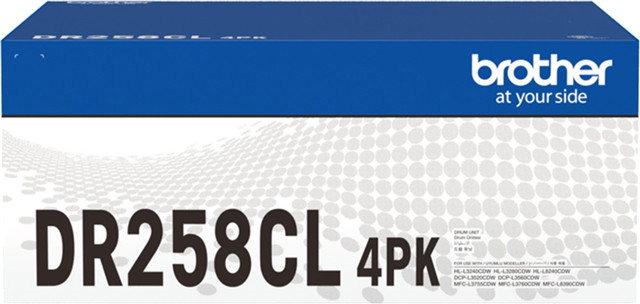 Brother DR258CL4PK Drum Unit 4 Pack – Brother Printers & Accessories | ACP Online