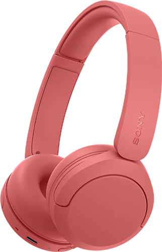 Sony WHCH530R Mid-Range Bluetooth Headphones Coral – Headset / Microphone | ACP Online