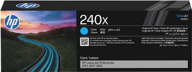 HP 240X High Yield Cyan Original LaserJet Toner&nbsp;Cartridge – Printer Consumables | ACP Online