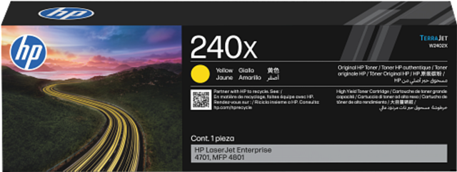 HP 240X High Yield Yellow Original LaserJet Toner&nbsp;Cartridge – Printer Consumables | ACP Online