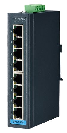 Advantech EKI-2528-BE Unmanaged 8-Port 10/100Mbps Industrial Ethernet Switch