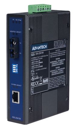 Advantech EKI-2541M-AE Ethernet To MM Fibre