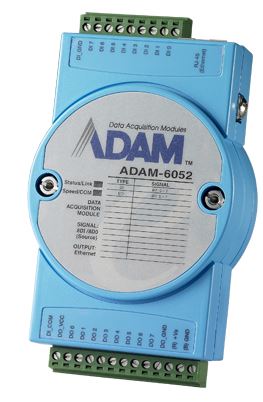Advantech ADAM-6052 16-Channel Source Type Digital I/O Module 