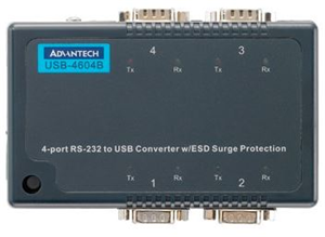 Advantech USB-4604B USB to 4 x RS232 Serial 