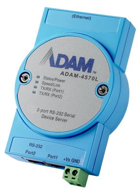 Advantech ADAM-4570L Ethernet to 2 x RS232