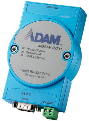 Advantech ADAM-4571L Ethernet to 1 x RS232 Serial Device Server