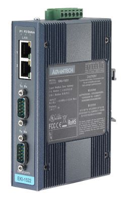 Advantech EKI-1522-BE 2 Port 232/422/485 Serial Server