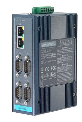 Advantech EKI-1524-BE 4 Port 232/422/485 Serial Server 
