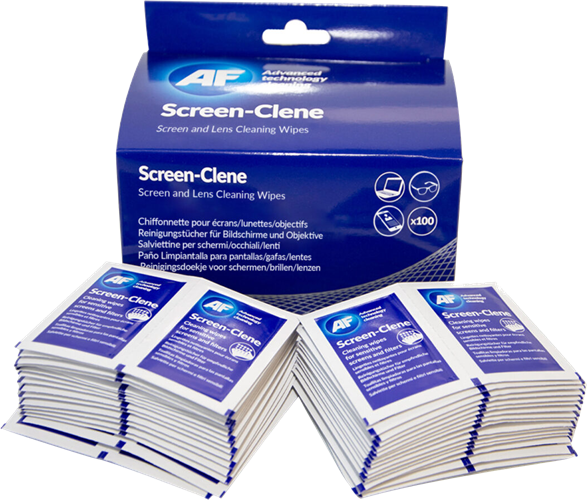 AF Screen-Clene Sachets Box - 100 – Cleaning | ACP Online