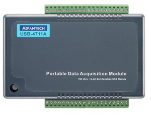 Advantech USB-4711A 150 kS/s, 12-bit, 16-ch Multifunction USB Module