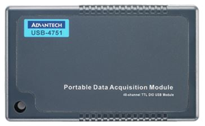 Advantech USB-4751-AE 48-Channel TTL Digital I/O USB Module