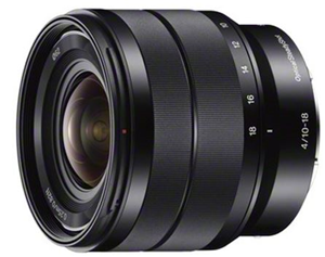 Sony SEL1018 E Mount 10-18mm F4 OSS Zoom Lens