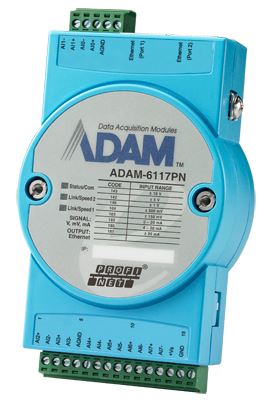 Advantech ADAM-6117PN 8-CH ISO AI Profinet module